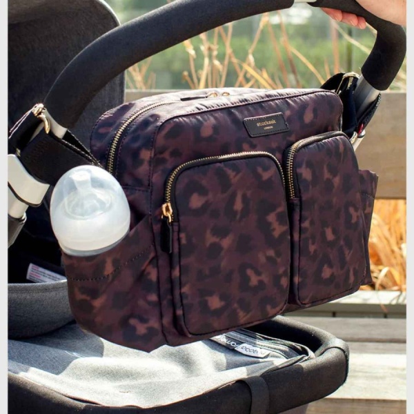 StorkSak Stroller Bag Organiser Leopard